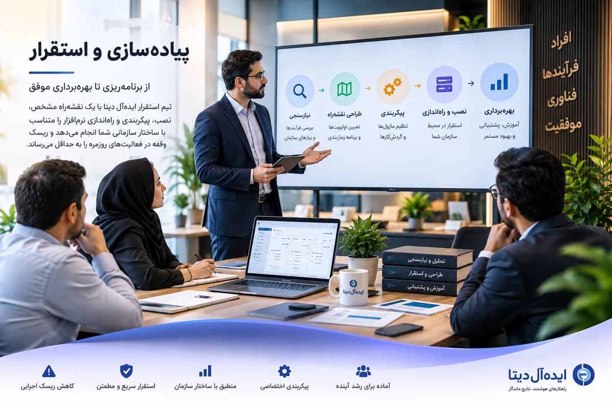 پیاده‌سازی و استقرار - پیاده‌سازی و استقرار