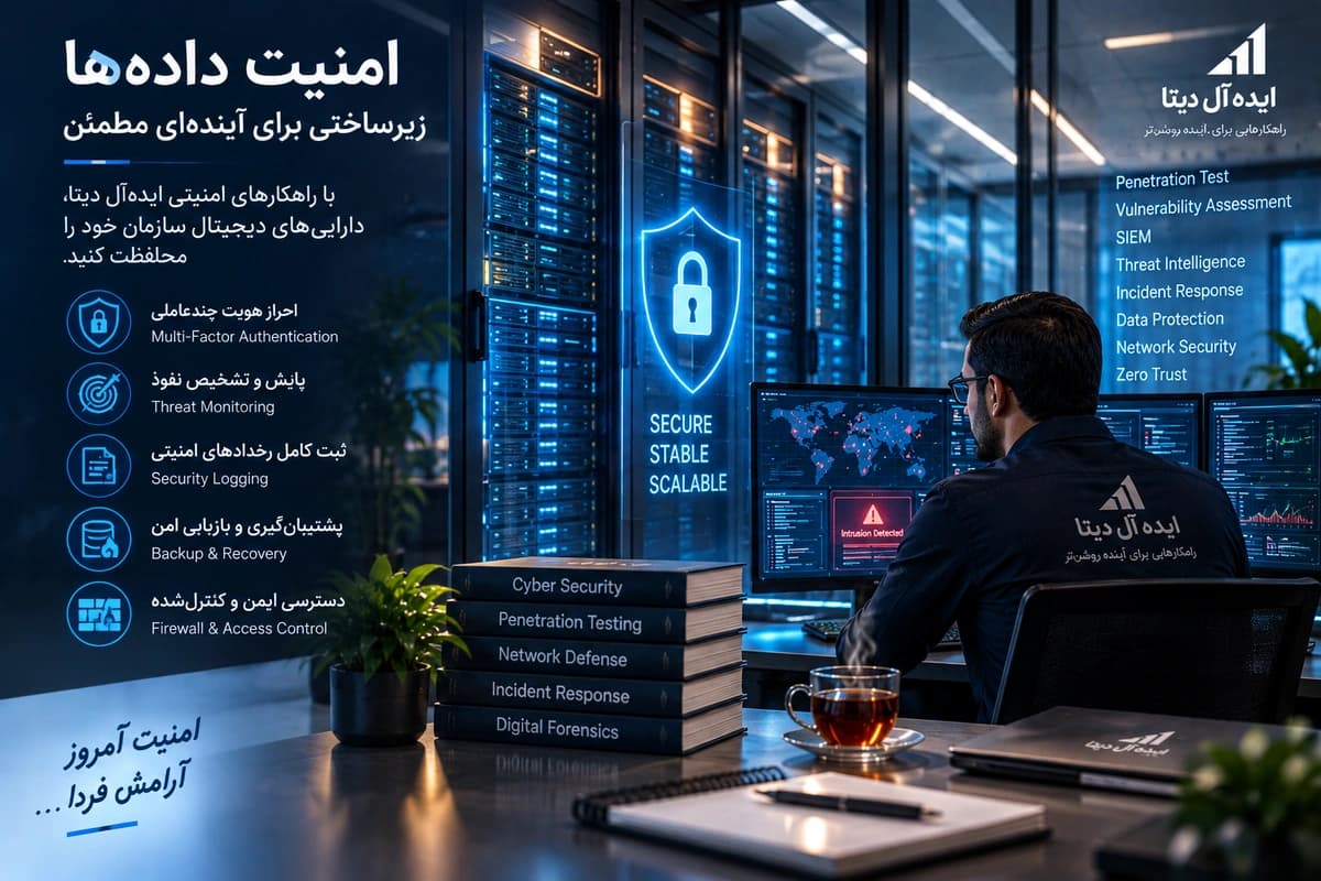 امنیت داده‌ها - چندلایه، محافظت‌شده و همیشه تحت نظارت