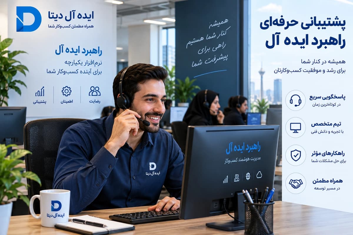 پشتیبانی نرم‌افزار - یک تیم پشتیبانی برای یک اکوسیستم یکپارچه