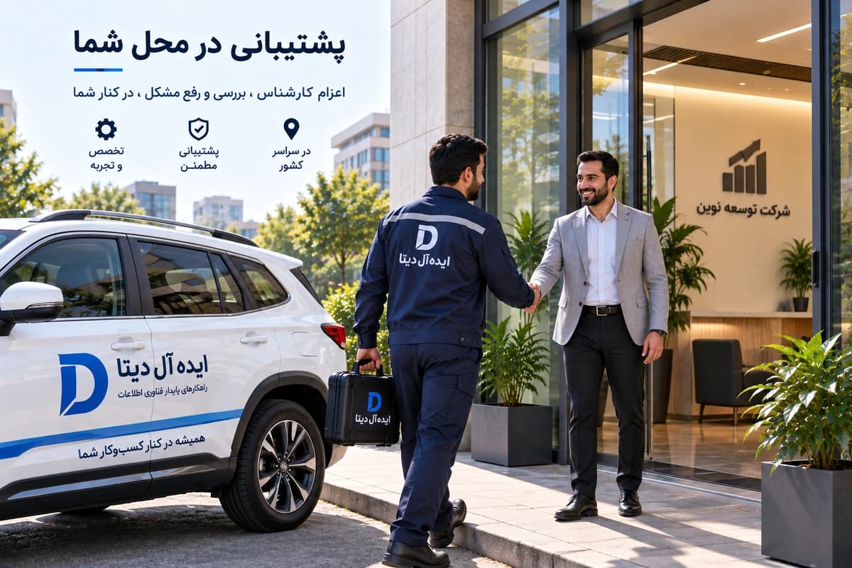 پشتیبانی نرم‌افزار - سطح خدمت متناسب با نیاز سازمان